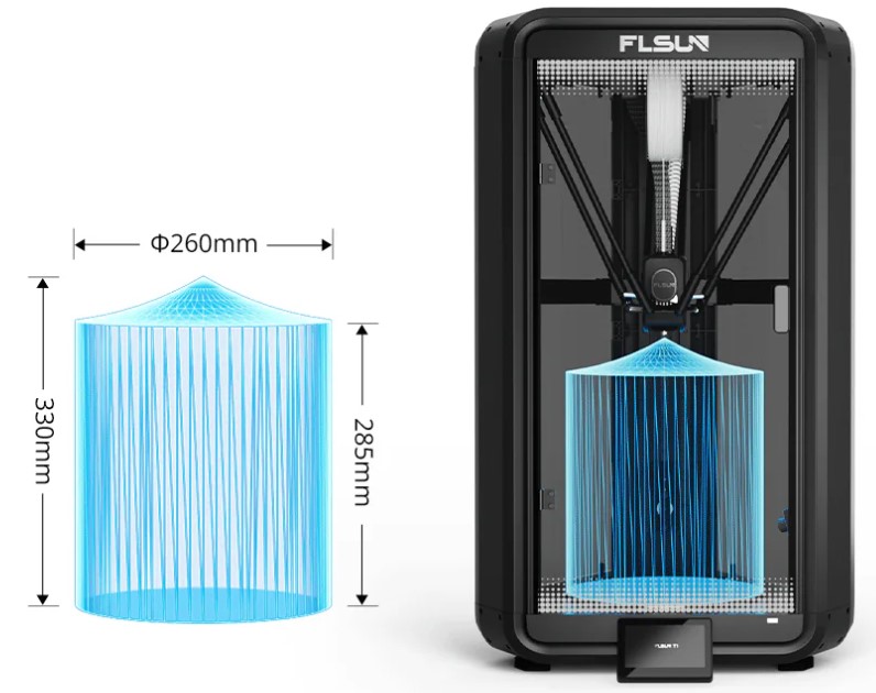 Flsun T1 Pro Yüksek Hızlı 3D Yazıcı Özellikleri