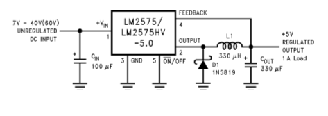 lm2575t-12 - to220 entegre