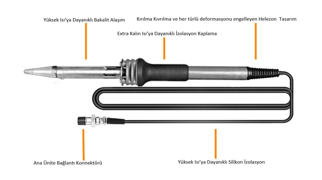 bakon lf308 lehimleme havya kolu detay