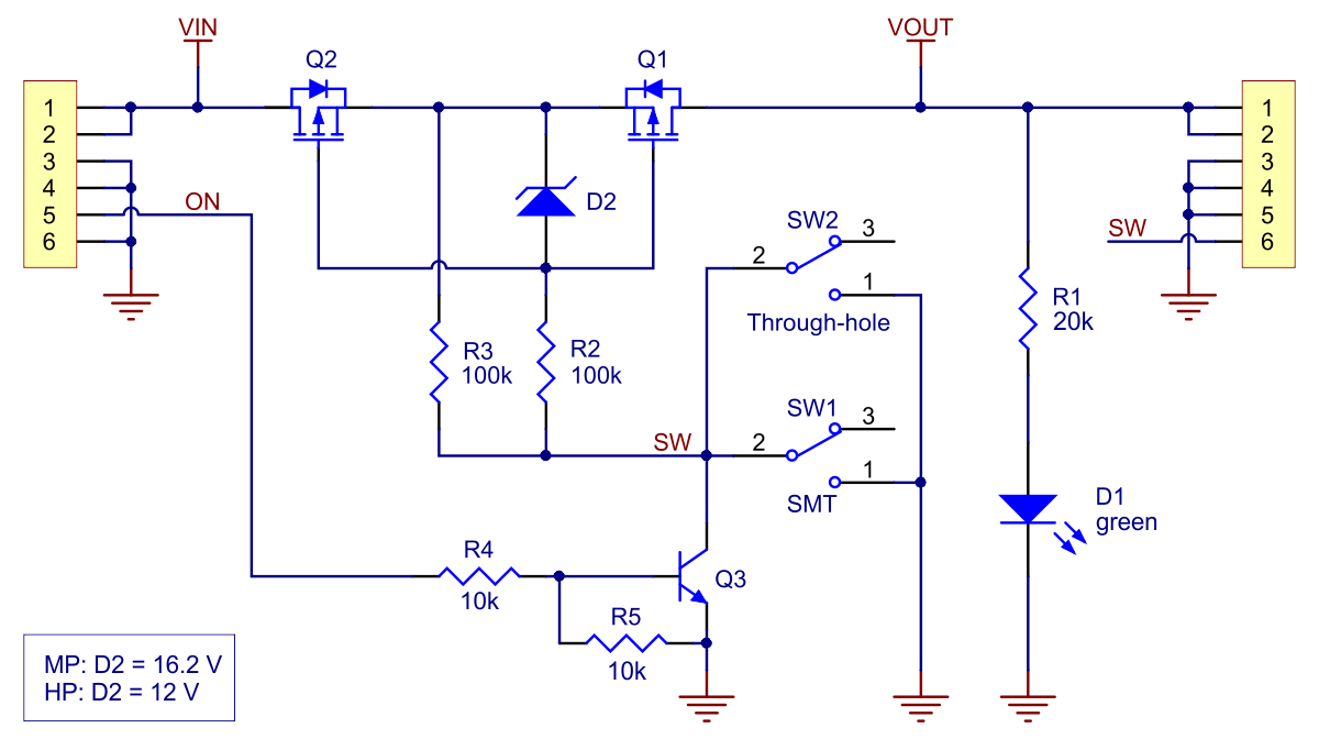 mosfet'li yüksek güçlü sürgü anahtar devresi - pl-2815 devre şeması