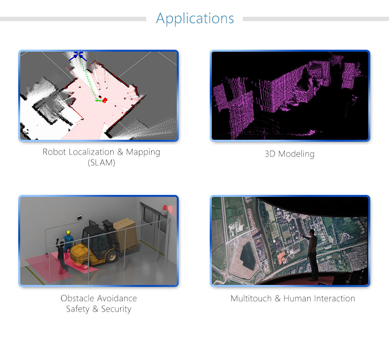 rplidar - 360 degree laser scanner application areas