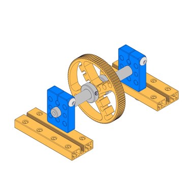 makeblock 8 mm şaft bağlantı parçası örnek uygulama 2
