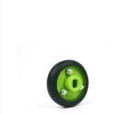 30x8 mm green color snap-on wheel
