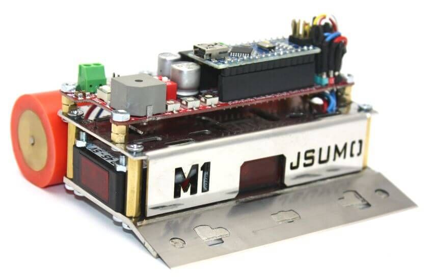 Mini Sumo Robot Kit - Genesis (Assembled) - Compatible with Arduino