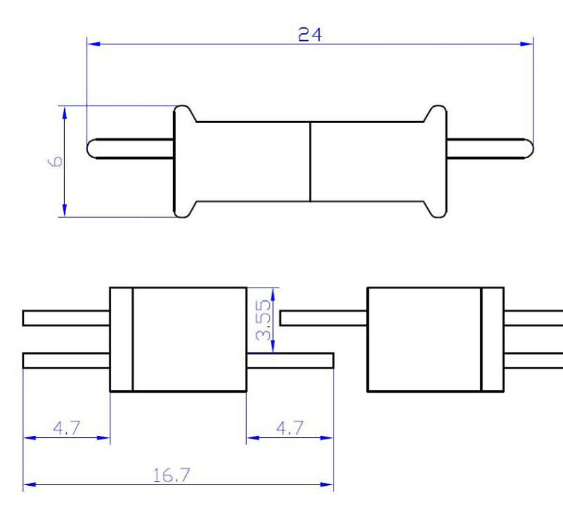 Mini T Plug Boyutları