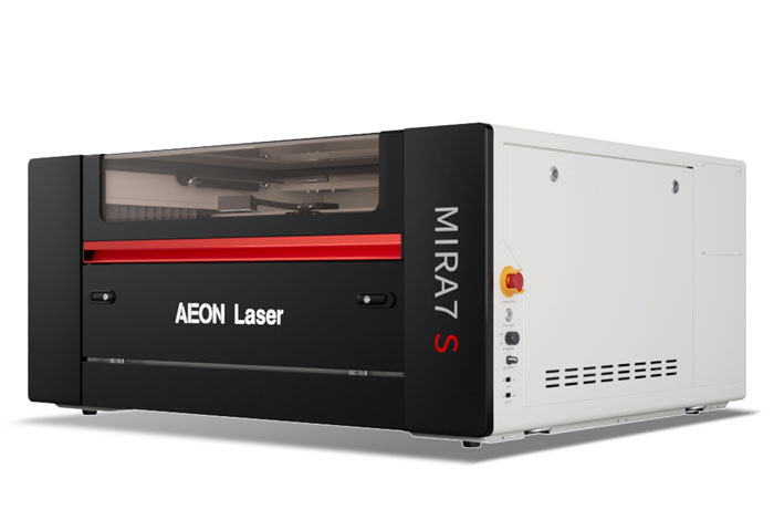 Aeon Mira7 S 幸福的一家1—6小说在线阅读 CO2 Desktop Laser Cutting Machine three-quarter view