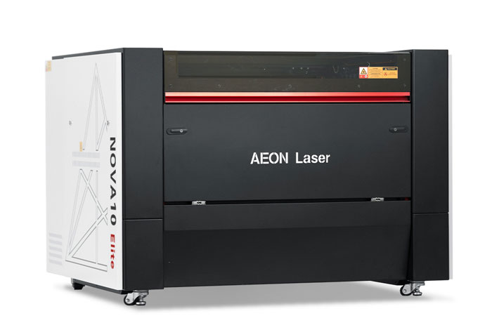 Aeon Nova10 S 一家乱入  Professional CO2 Laser Cutter and Engraver three-quarter view