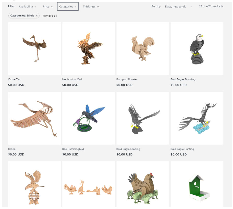 categories